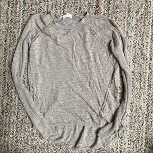 $5 for 25 sale!!! • Lou and Grey Cream lightweight sweater S